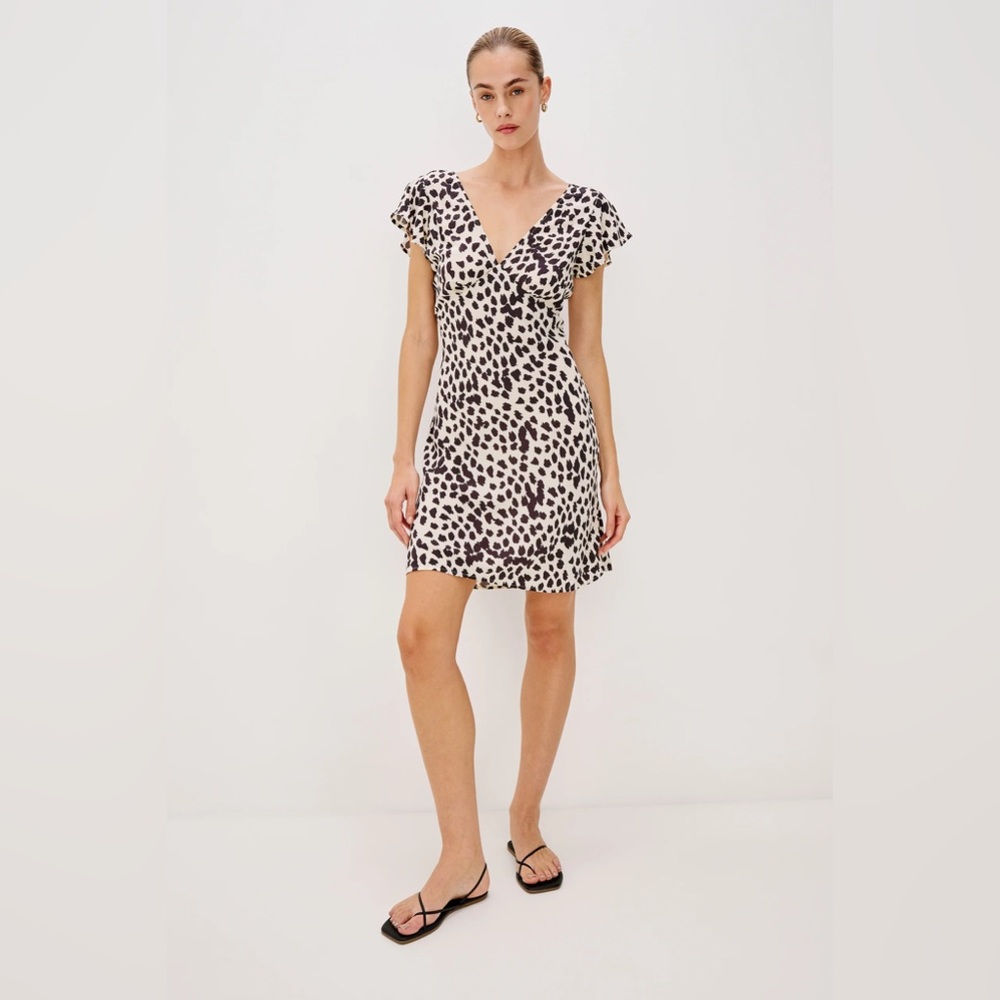 Rails Gigi Spot‎ Print Silky Minidress XS